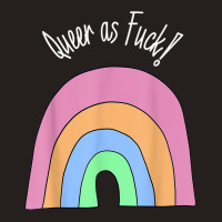 Queer As Fuck Queer Af Lgbtq Funny Pride Tank Top | Artistshot