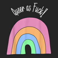 Queer As Fuck Queer Af Lgbtq Funny Pride 3/4 Sleeve Shirt | Artistshot