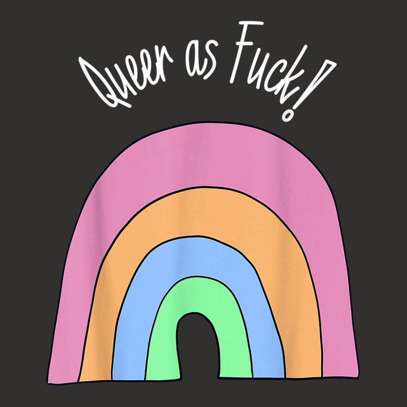 Queer As Fuck Queer Af Lgbtq Funny Pride Champion Hoodie | Artistshot