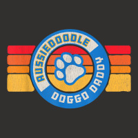 Retro Aussiedoodle Doggo Daddy 80s Vintage Dog Dad T Shirt Champion Hoodie | Artistshot