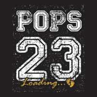 Vintage Pops Est 2023 Loading Funny New Pops T Shirt T-shirt | Artistshot