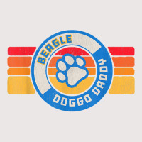 Retro Beagle Doggo Daddy 80s Vintage Dog Dad T Shirt Pocket T-shirt | Artistshot