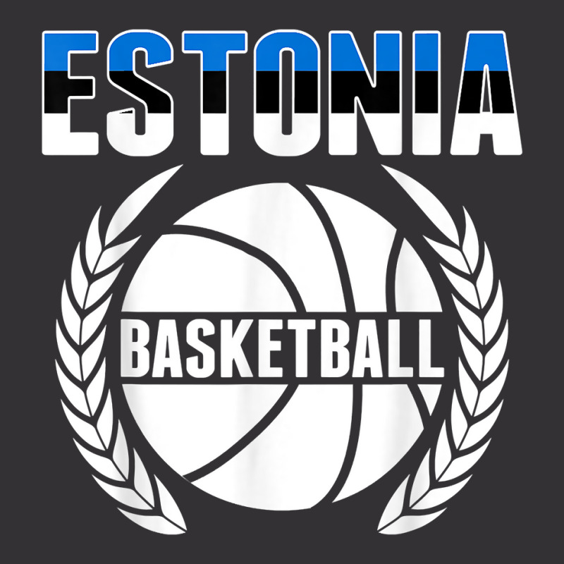 Proud Estonia Basketball Fans Jersey   Estonian Flag Baller T Shirt Vintage Hoodie And Short Set | Artistshot