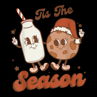 Retro Tis The Season Cookie And Milk Family Christmas T Shirt Pocket T-shirt | Artistshot