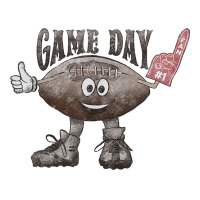 Retro Western Game Day Football Sport Lover Vintage T Shirt V-neck Tee | Artistshot