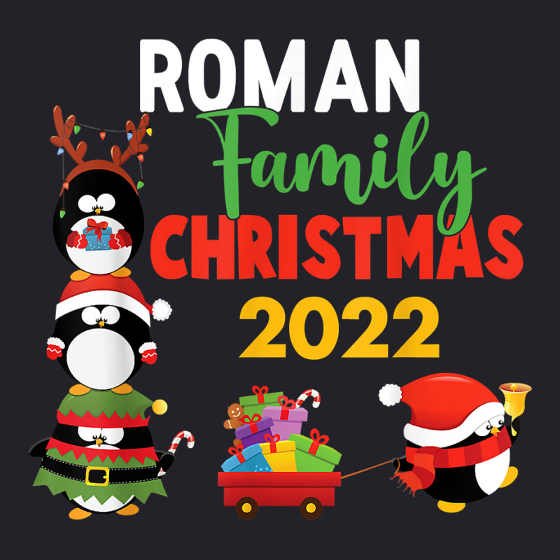 Roman Family Name Gift   Roman Family Christmas T Shirt Unisex Sherpa-lined Denim Jacket | Artistshot