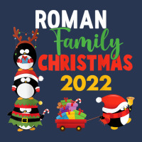 Roman Family Name Gift   Roman Family Christmas T Shirt Men Denim Jacket | Artistshot