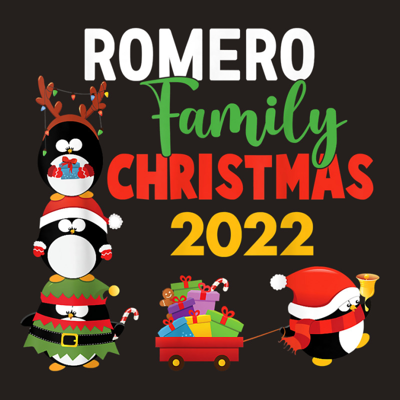 Romero Family Name Gift   Romero Family Christmas T Shirt Tank Top | Artistshot