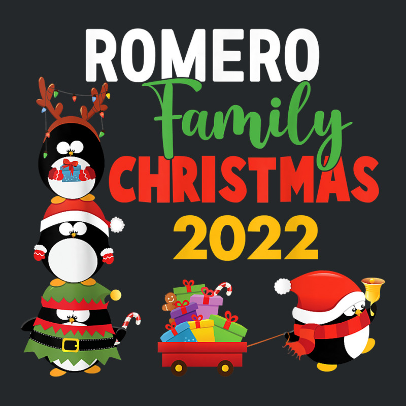 Romero Family Name Gift   Romero Family Christmas T Shirt Crewneck Sweatshirt | Artistshot