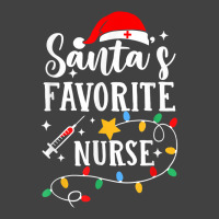 Santa's Favorite Nurse Christmas Lights Pajamas Boys Girls T Shirt Vintage T-shirt | Artistshot