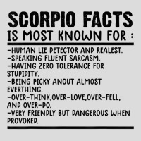 Scorpio Facts Shirt Funny Scorpio Birthday Zodiac Humor T Shirt Men's Polo Shirt | Artistshot