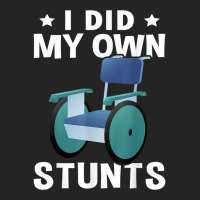 Wheelchair I Did My Own Stunts T Shirt 3/4 Sleeve Shirt | Artistshot