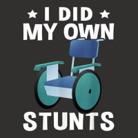 Wheelchair I Did My Own Stunts T Shirt Champion Hoodie | Artistshot