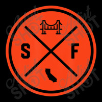 Classic San Francisco Sf Circle Patch Orange Pocket T-shirt | Artistshot