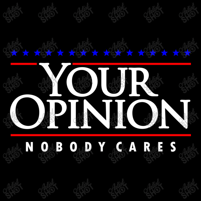 Your Opinion No Body Cares Fleece Short by celvin | Artistshot