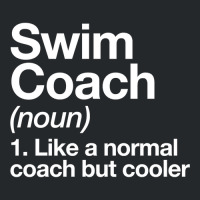 Swim Coach Funny Definition Trainer Gift Design Crewneck Sweatshirt | Artistshot