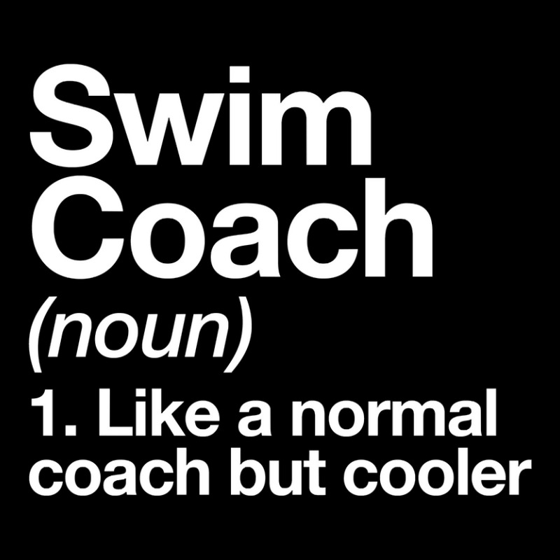 Swim Coach Funny Definition Trainer Gift Design Zipper Hoodie | Artistshot