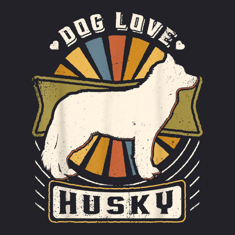 Siberian Husky Vintage Classic Retro Dog Lover T Shirt Unisex Sherpa-lined Denim Jacket | Artistshot