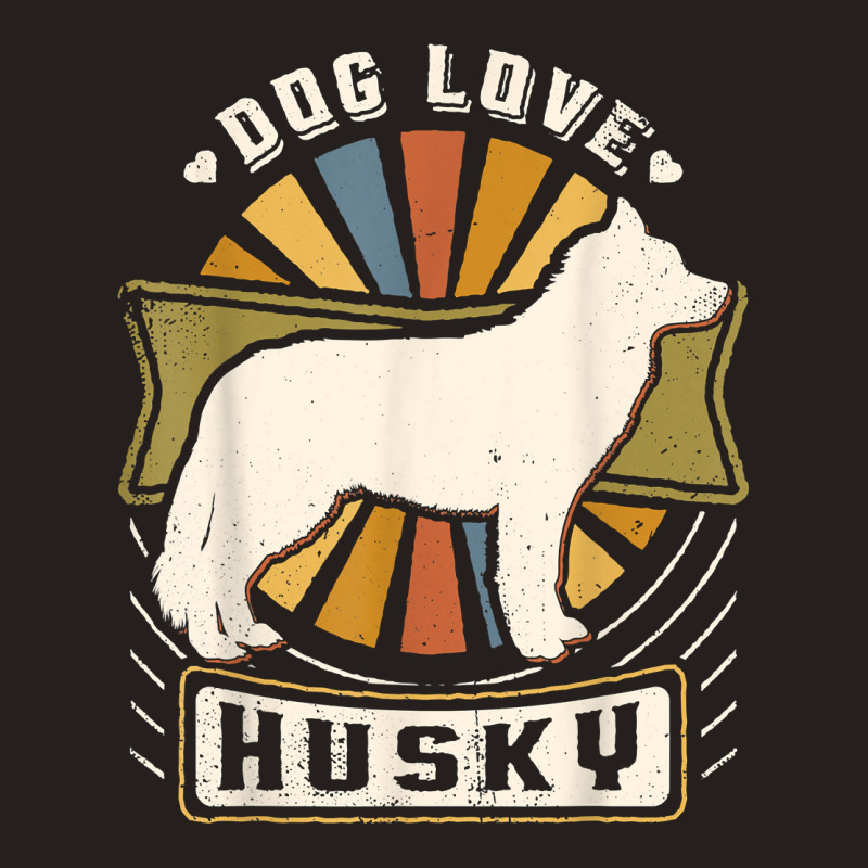 Siberian Husky Vintage Classic Retro Dog Lover T Shirt Tank Top | Artistshot