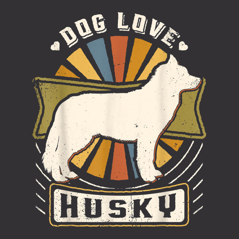 Siberian Husky Vintage Classic Retro Dog Lover T Shirt Vintage Short | Artistshot