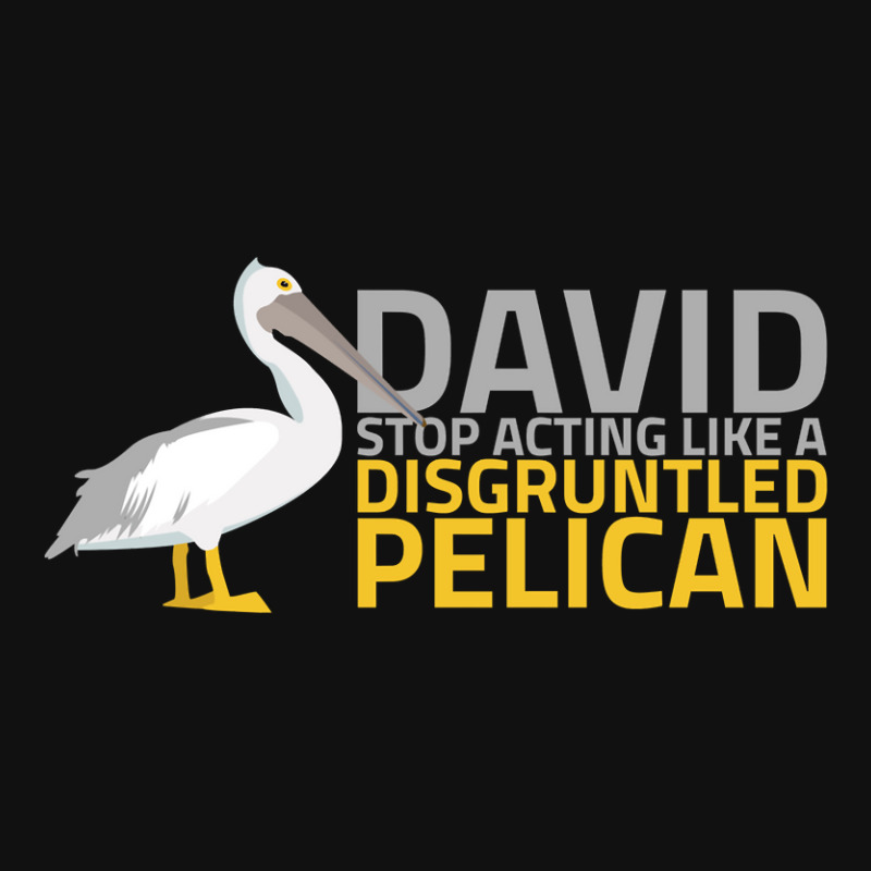 Disgruntled Pelican License Plate | Artistshot