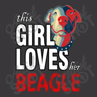 This Girl Loves Her Beagle Ladies Curvy T-shirt | Artistshot