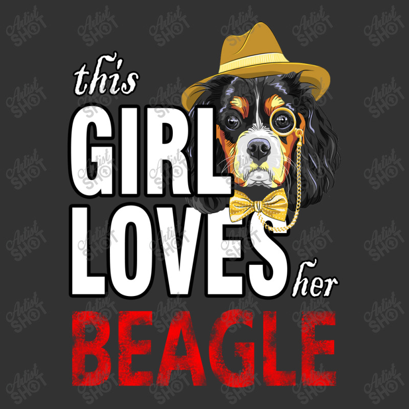 This Girl Loves Her Beagle Baby Bodysuit by lorismerch | Artistshot