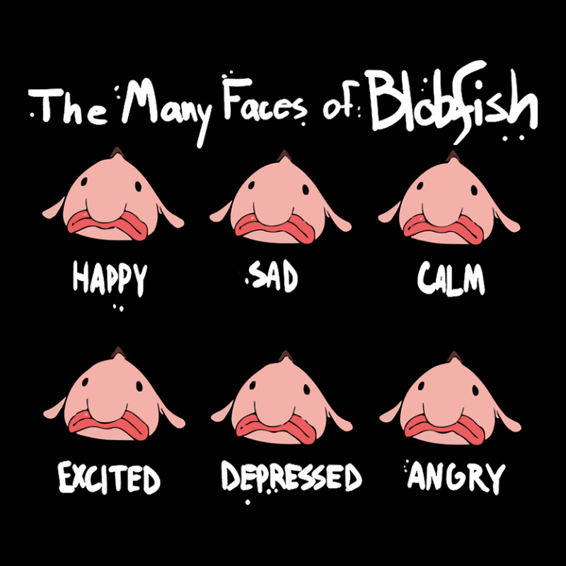 The Many Faces Of Blobfish Toddler 3/4 Sleeve Tee by Min08 | Artistshot