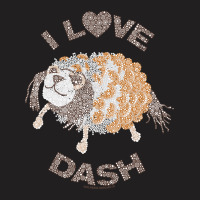 I Love Dash Enola Holmes Pinecone Pet, Dash Circle Design T-shirt | Artistshot