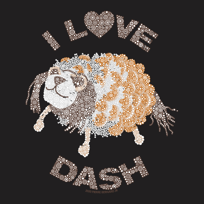 I Love Dash Enola Holmes Pinecone Pet, Dash Circle Design T-shirt | Artistshot