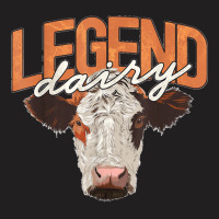 Legend Dairy Apparel Funny Cow Milker Legendairy Cow Pun T-shirt | Artistshot