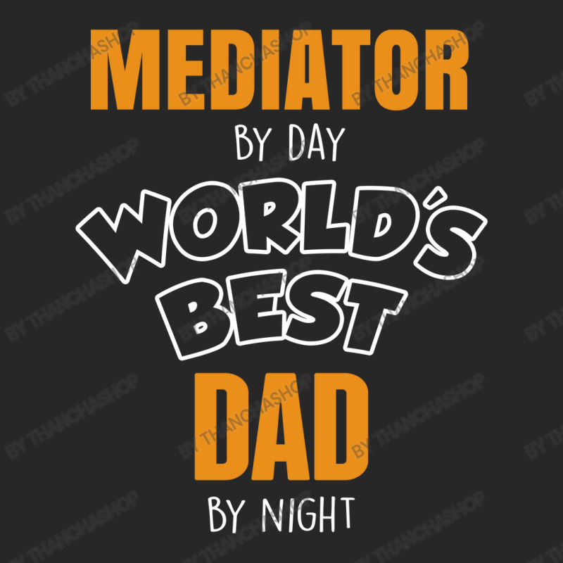 Mediator By Day Worlds Best Dad By Night Fathers Day Gift Women's Pajamas Set by thanchashop | Artistshot