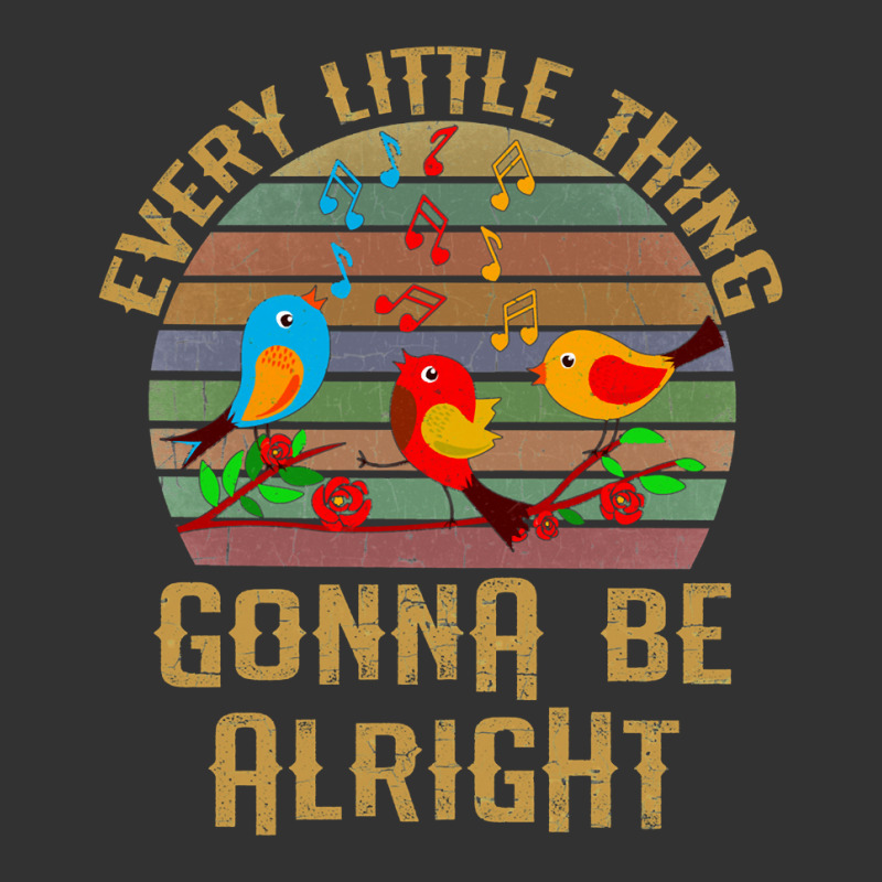 Every Little Thing Is Gonna Be Alright Three Birds Singing Baby Bodysuit by Min06 | Artistshot