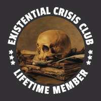 Existential Crisis Club - Lifetime Member - Fun Vanitas Design Vintage Hoodie | Artistshot