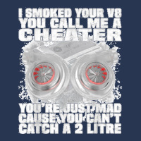 I Smoked Your V8 You Call Me A Cheater You're Just Mad Men Denim Jacket | Artistshot