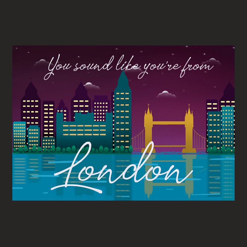 London Skyline Ladies Fitted T-Shirt by Mcrae Murry | Artistshot