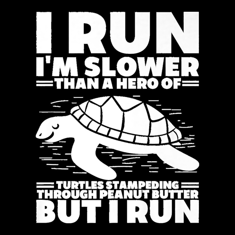 I Run I'm Slower Than A Hero Of Turtles But I Run Funny Tee Premium Cropped Hoodie by ROBERTCHESTERTAFT | Artistshot