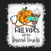 Fall Vibe And That Registered Nurse Life Autumn Thanksgiving Ladies Polo Shirt | Artistshot