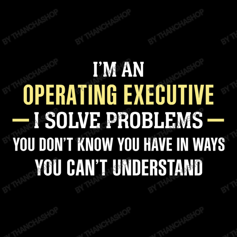 Operating Executive I Solve Problems Funny Gift V-neck Tee | Artistshot