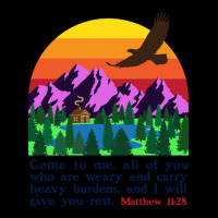 Bible Verse Matthew 1128 Come To Me All Who Are Weary Adjustable Cap | Artistshot