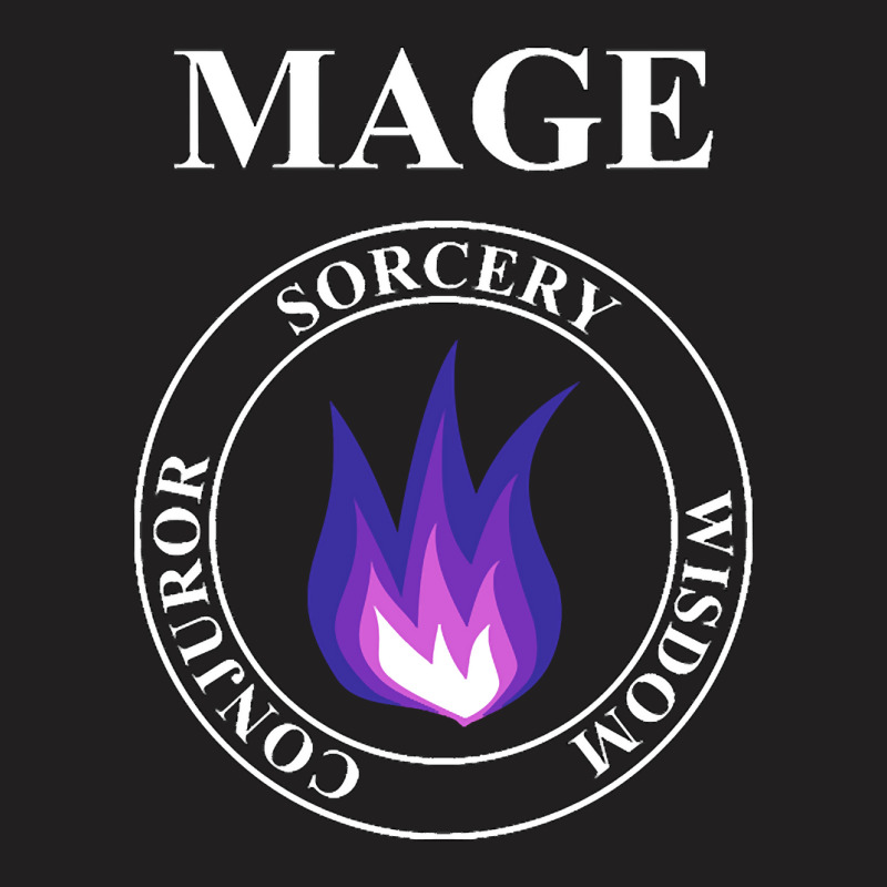 Mage Fantasy Rpg Class Arcane Magic T-Shirt by Mcrae Murry | Artistshot