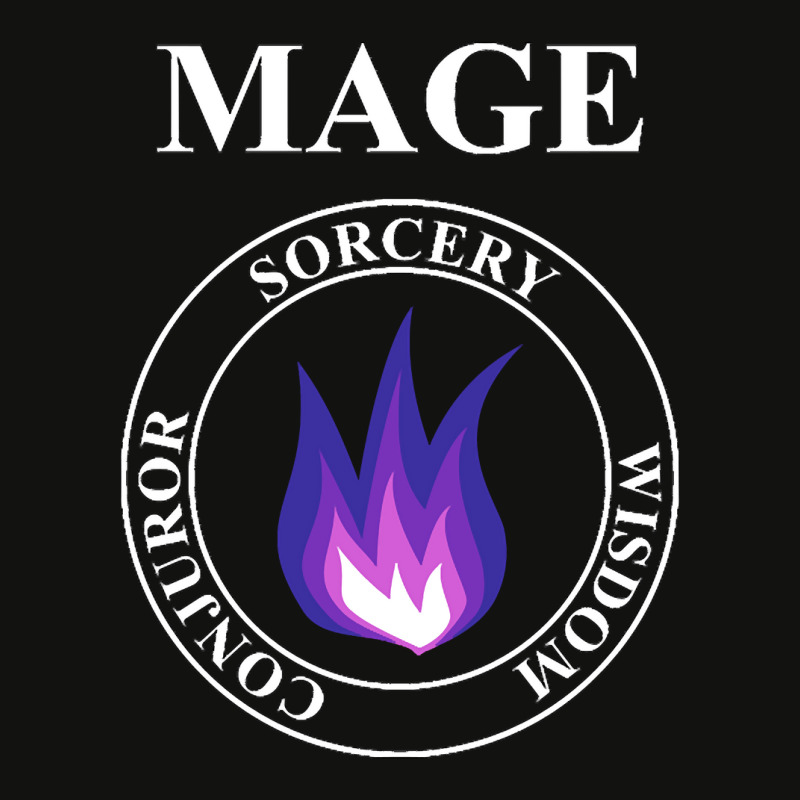 Mage Fantasy Rpg Class Arcane Magic Scorecard Crop Tee by Mcrae Murry | Artistshot