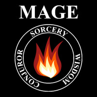 Mage Fantasy Rpg Class Fire Magic T-shirt Legging | Artistshot