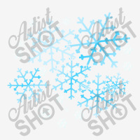 Blue Snowflakes Camper Cup | Artistshot