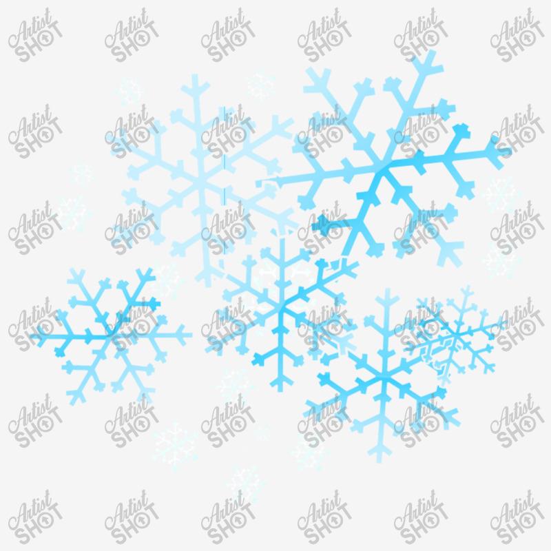 Blue Snowflakes Camper Cup | Artistshot