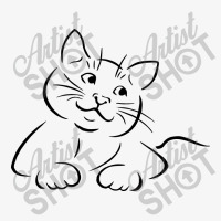 Smiling Cat Ladies Fitted T-shirt | Artistshot