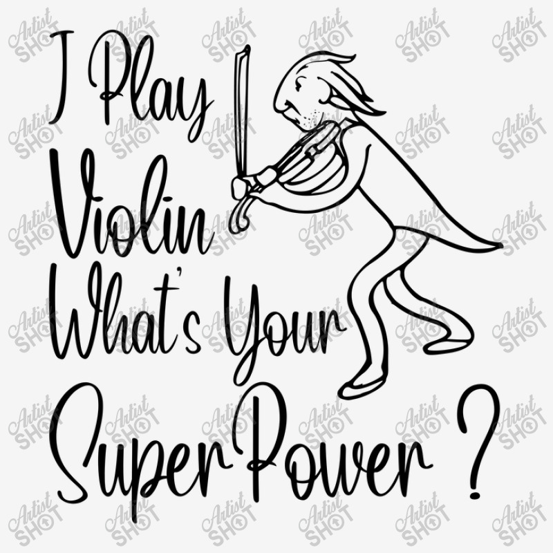 I Play Violin Whats Your Superpower Simple Design Adjustable Cap | Artistshot