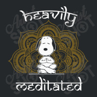 Peanuts Funny Heavily Meditated Crewneck Sweatshirt | Artistshot