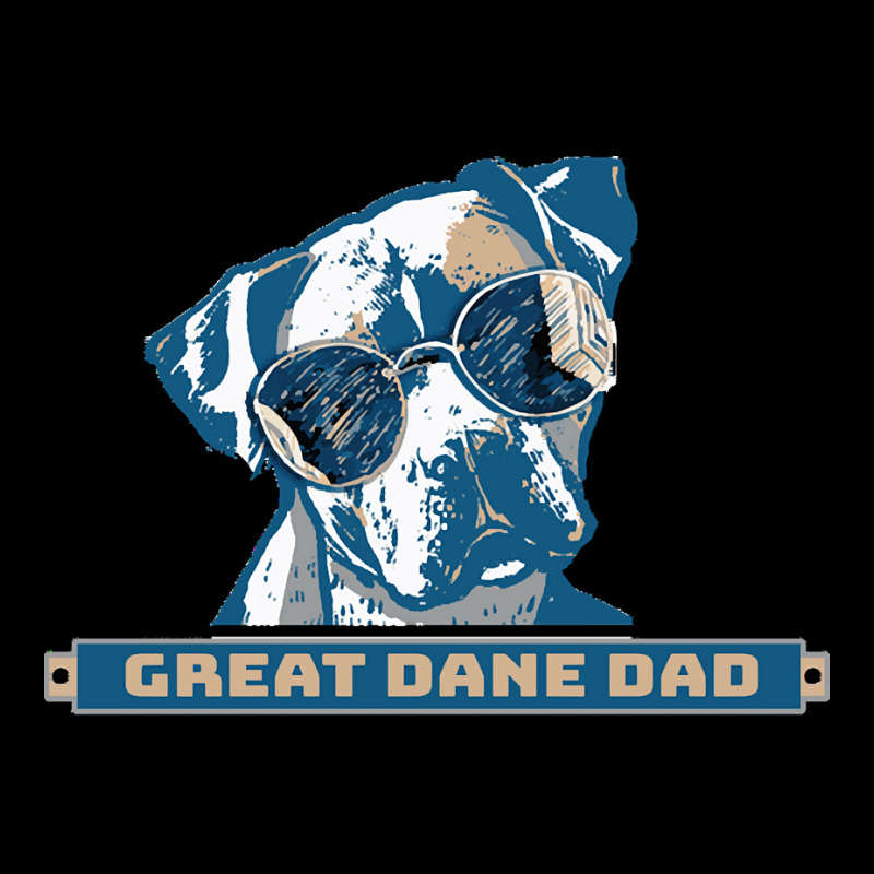 Great Dane Dad T  Shirt Great Dane Dad Cool Retro Vintage Gifts Cool S V-neck Tee | Artistshot