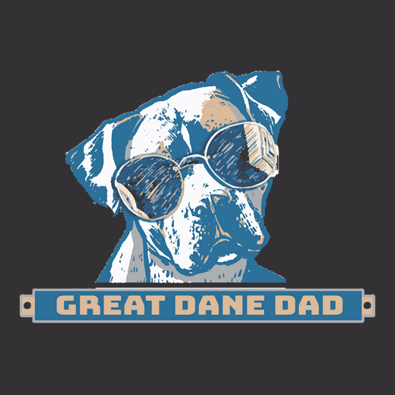 Great Dane Dad T  Shirt Great Dane Dad Cool Retro Vintage Gifts Cool S Vintage Short | Artistshot